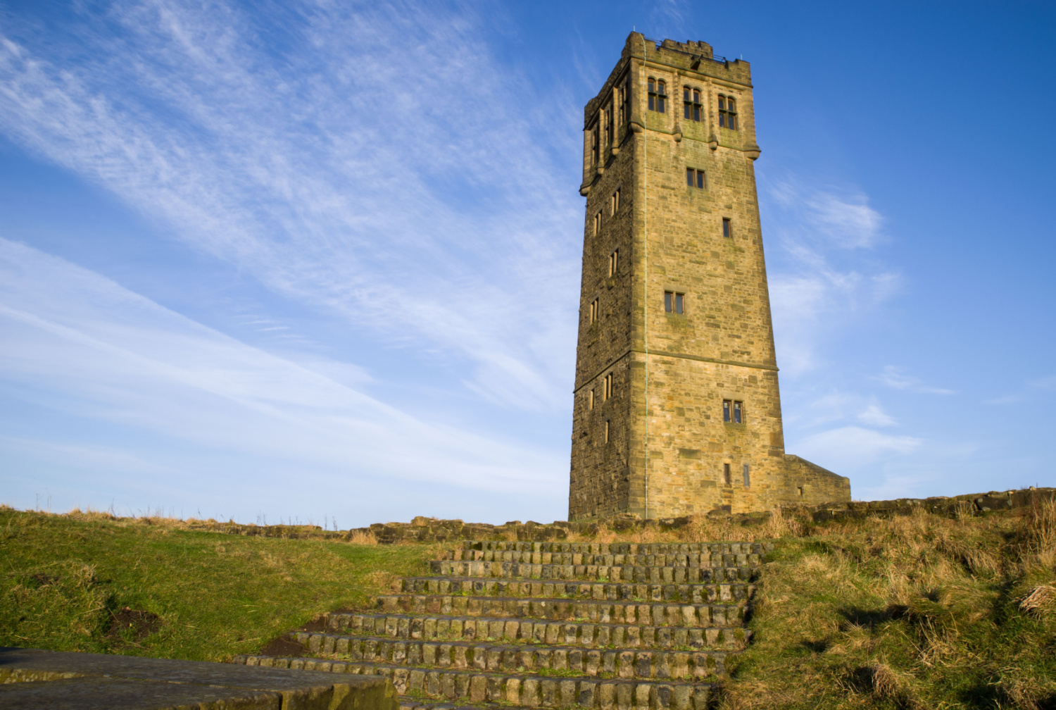 Image name castle hill steps huddersfield yorkshire the 29 image from the post Walk: Farnley Hey and Castle Hill in Yorkshire.com.