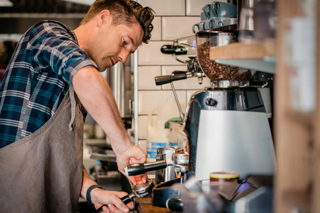 The Best Spots to Sip Coffee - Cafes in Yorkshire Post image 5 Image name coffee machine curious coffee easingwold yorkshire the 5 image from the post The Best Spots to Sip Coffee - Cafes in Yorkshire in Yorkshire.com.
