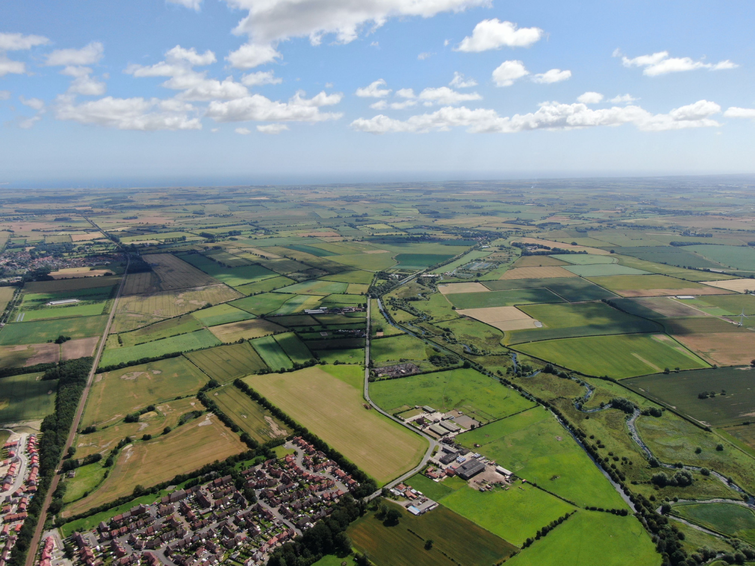 Image name driffield aerial view east yorkshire the 34 image from the post Eastburn in Yorkshire.com.