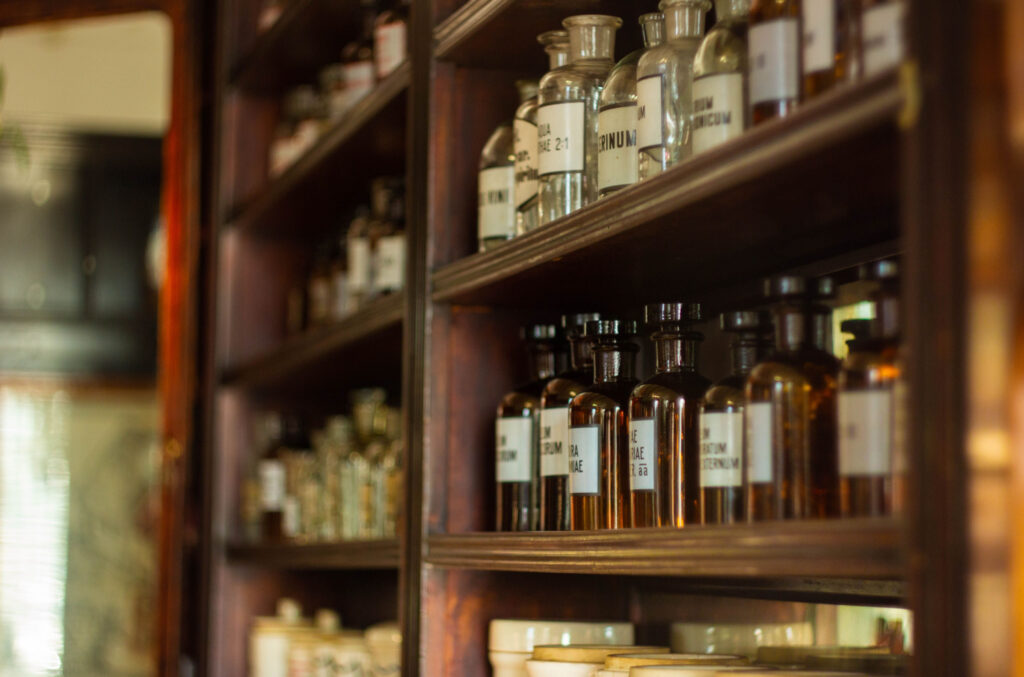 The Haunting Tale of Bradford's Halloween Poisonings: A Lesson from History Post image 2 Image name old fashioned pharmacy the 2 image from the post The Haunting Tale of Bradford's Halloween Poisonings: A Lesson from History in Yorkshire.com.
