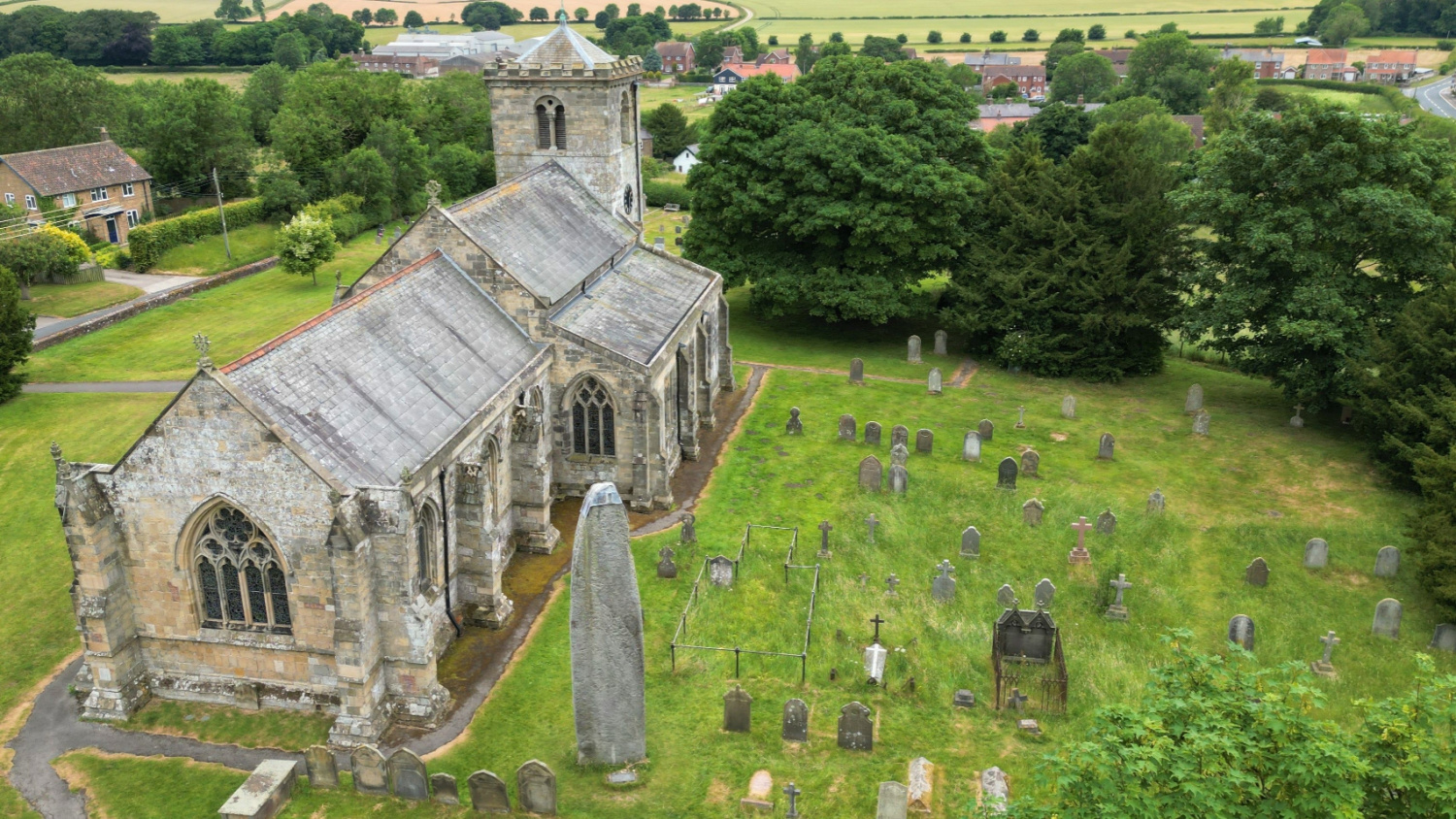 Image name rudston church and rudston monolith east yorkshire the 33 image from the post Rudston in Yorkshire.com.