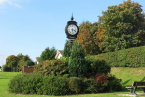 Skirlaugh Page image 3 Image name skirlaugh village clock the 3 image from the post Skirlaugh in Yorkshire.com.