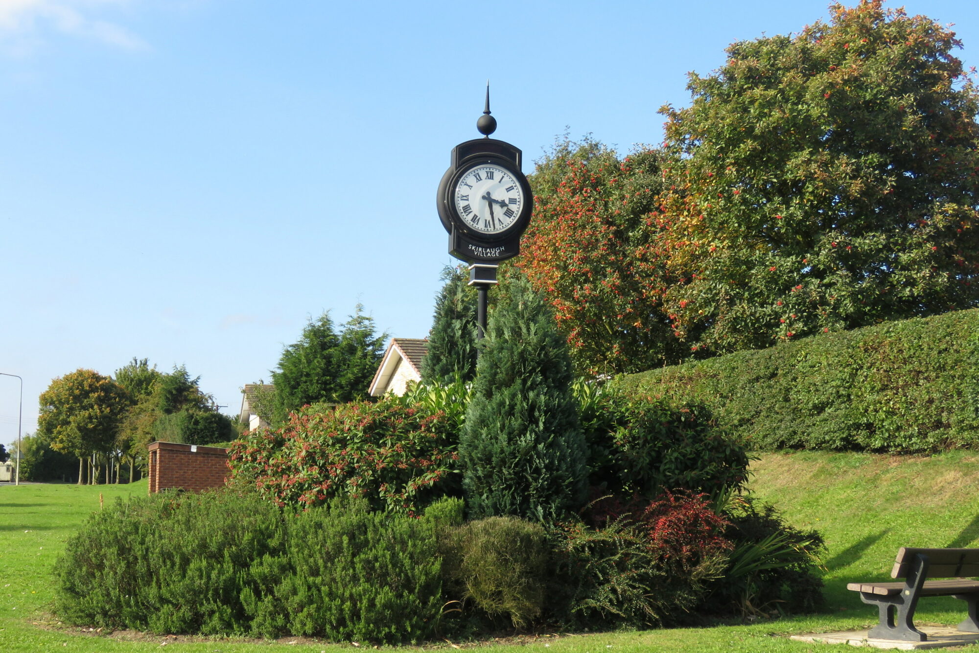 Image name skirlaugh village clock the 13 image from the post Unveiling the Hidden Charm: A Journey through Skirlaugh, East Yorkshire in Yorkshire.com.