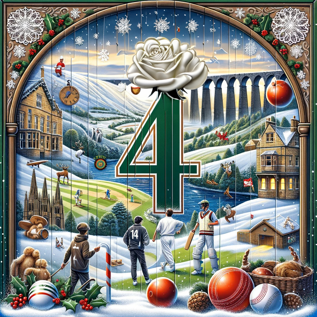 Image name advent door number 4 the 17 image from the post Advent Calendar 2023 in Yorkshire.com.