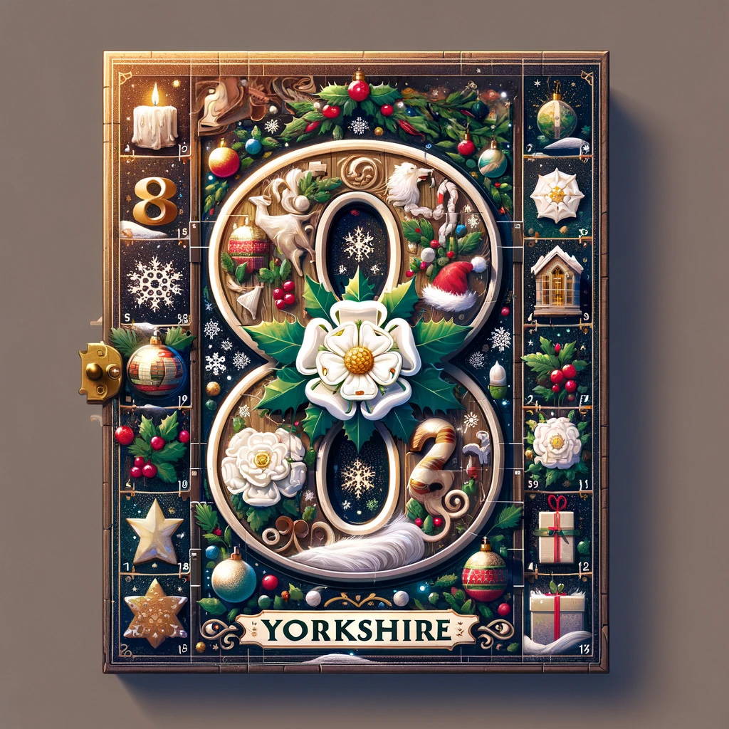 Image name door number 8 advent welcome to yorkshire the 20 image from the post Advent Calendar 2023 in Yorkshire.com.