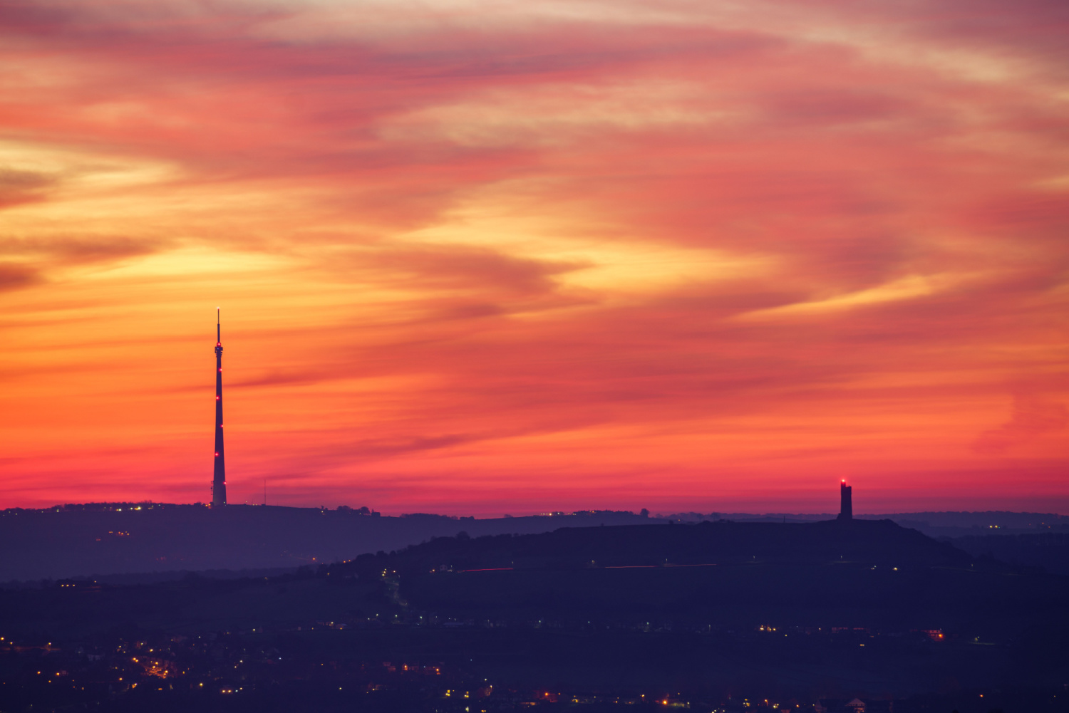 Image name emley moor mast west yorkshire the 36 image from the post Briestfield in Yorkshire.com.