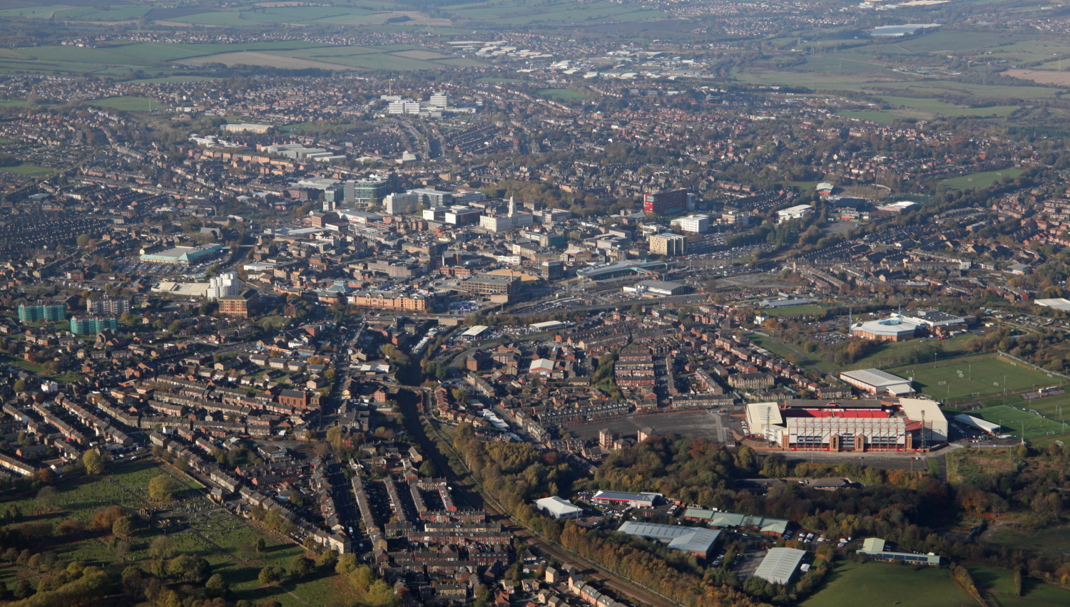 Image name barnsley south yorkshire aerial the 10 image from the post Higham, South Yorkshire in Yorkshire.com.