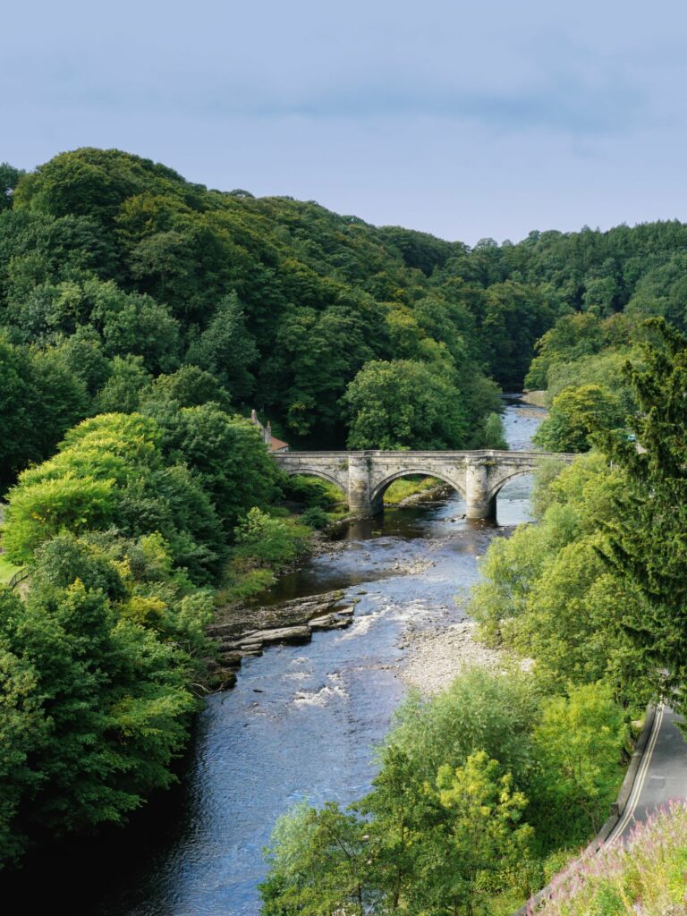 Walk: Richmond, Hudswell and the River Swale Post image 1 Image name bridge richmond falls north yorkshire the 1 image from the post Walk: Richmond, Hudswell and the River Swale in Yorkshire.com.