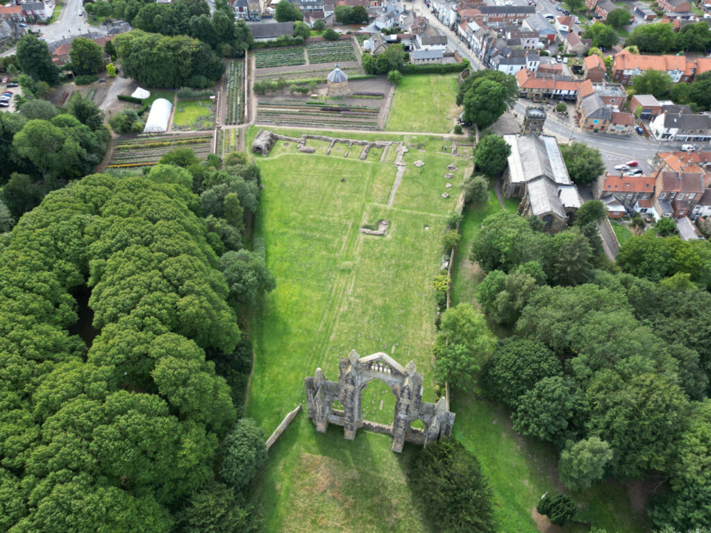 A look at the history of Guisborough Priory, with Dr Emma Wells Post image 3 Image name guisborough priory aerial north yorkshire the 3 image from the post A look at the history of Guisborough Priory, with Dr Emma Wells in Yorkshire.com.