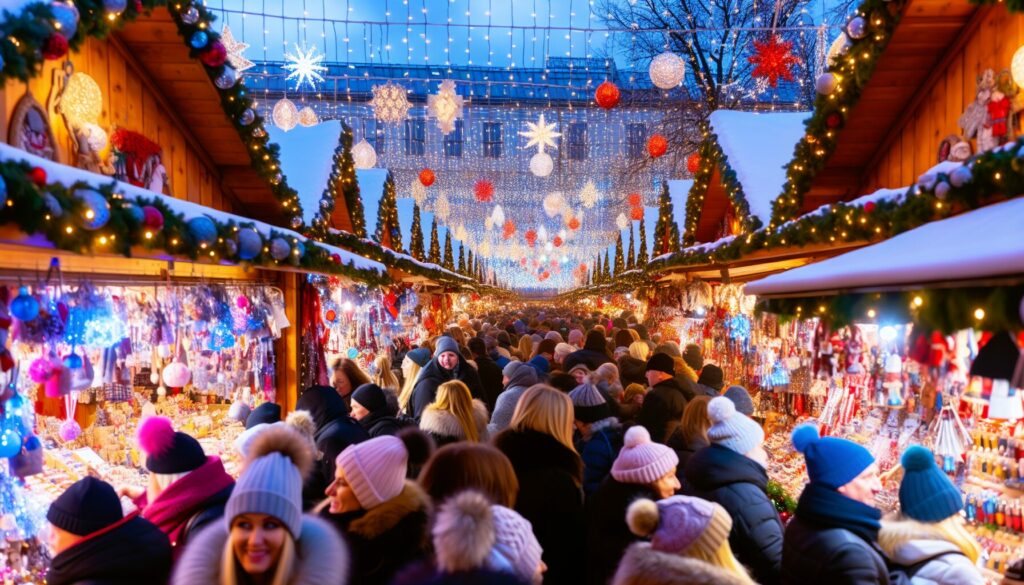 Skipton Christmas Market 2023: A Festive Wonderland Awaits Post image 1 Festive atmosphere at Skipton Christmas Market