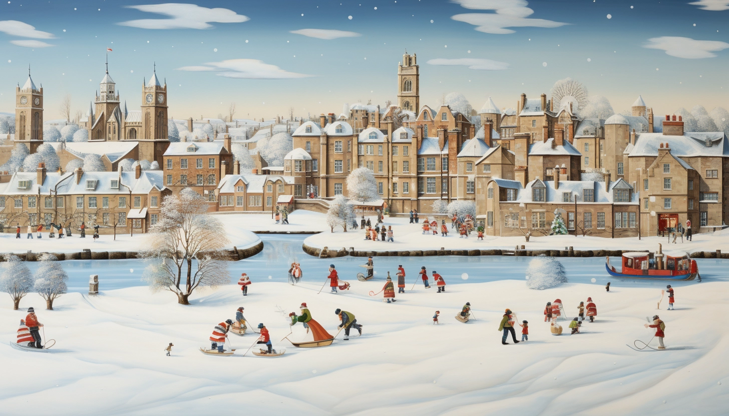 Image name yorkshire christmas scene the 3 image from the post Happy Christmas 2023! in Yorkshire.com.