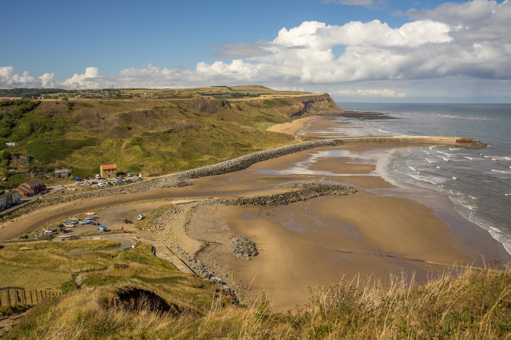 Image name skinningrove beach the 22 image from the post Loftus, North Yorkshire in Yorkshire.com.
