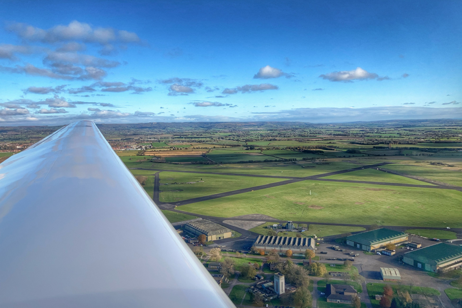 Image name raf topcliffe airfield aerial wing yorkshire the 20 image from the post Topcliffe, North Yorkshire in Yorkshire.com.