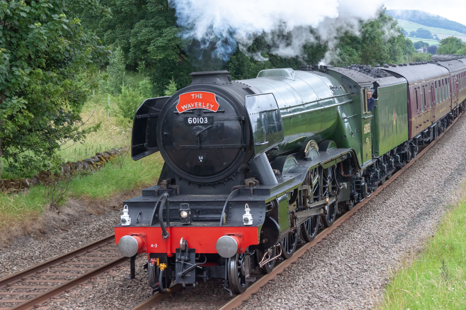 Image name tollerton north yorkshire steam train east coast main line the 16 image from the post Tollerton, North Yorkshire in Yorkshire.com.