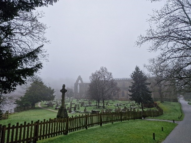 Image name bolton abbey north yorkshire fog the 10 image from the post Long Course Weekend Training Diary: Nutrition and Hill Reps in Yorkshire.com.