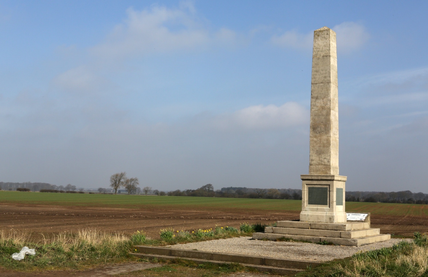 Image name marston moor battlefield monument yorkshire the 9 image from the post Tockwith in Yorkshire.com.