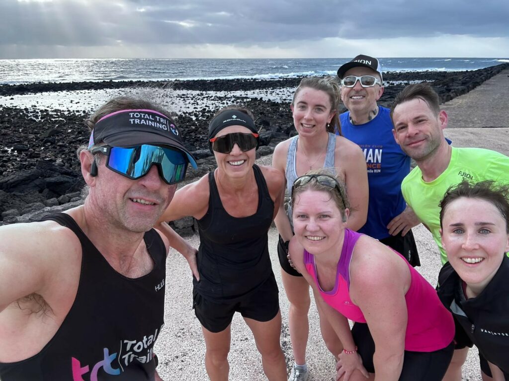Long Course Weekend training: Lanzarote Post image 2 Image name run group the 2 image from the post Long Course Weekend training: Lanzarote in Yorkshire.com.
