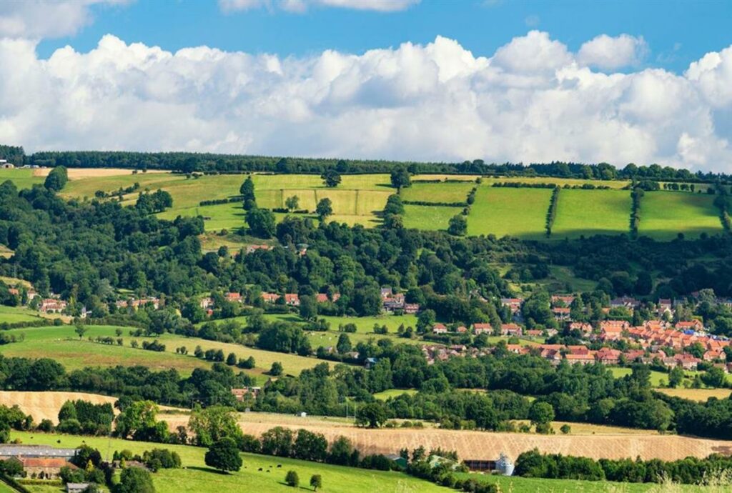 List Of Free Things To Do In Malton Page image 1 Image name Howardian Hills the 1 image from the post List Of Free Things To Do In Malton in Yorkshire.com.