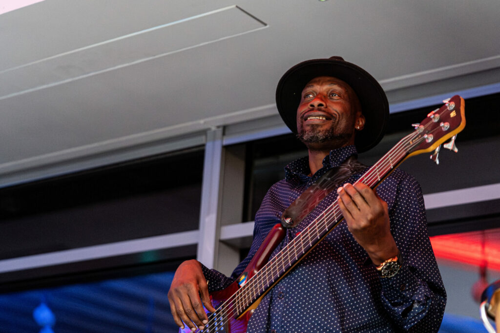 Cricket legends in Leeds Post image 3 Image name Sir Curtly Ambrose plays in Spirited Band the 3 image from the post Cricket legends in Leeds in Yorkshire.com.