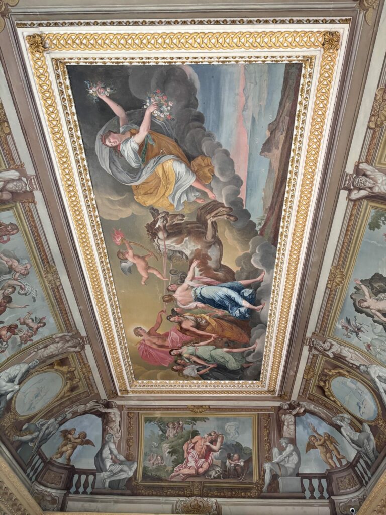 A look at the history of Ionic Temple, Rievaulx Terrace, with Dr Emma Wells Post image 8 Image name ceiling fresco rievaulx terrace ionic temple north yorkshire image c emma wells the 8 image from the post A look at the history of Ionic Temple, Rievaulx Terrace, with Dr Emma Wells in Yorkshire.com.