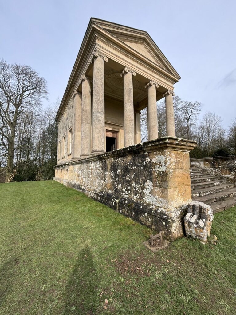 A look at the history of Ionic Temple, Rievaulx Terrace, with Dr Emma Wells Post image 4 Image name exterior rievaulx terrace ionic temple north yorkshire image c emma wells the 4 image from the post A look at the history of Ionic Temple, Rievaulx Terrace, with Dr Emma Wells in Yorkshire.com.