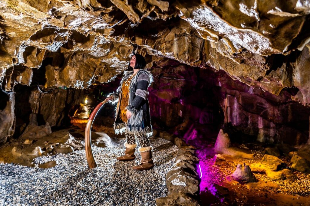 Image name Cavewoman 1 1 the 8 image from the post Stump Cross Caverns in Yorkshire.com.
