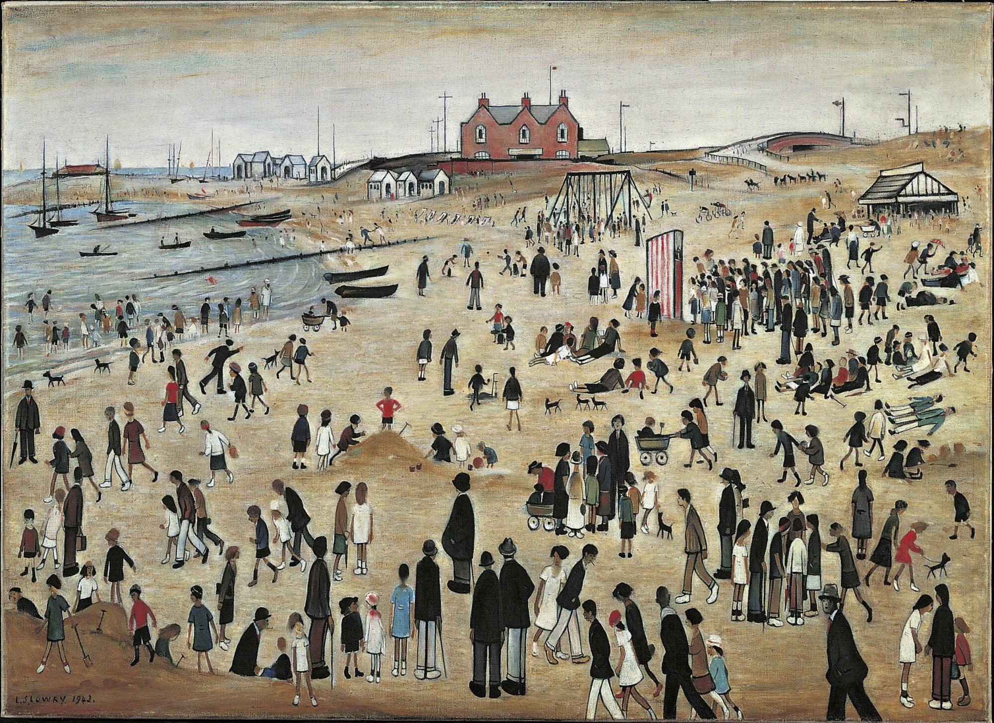 Newsletter: Friday 31st May 2024 Post image 2 Image name LS Lowry. July the Seaside 1943. © The Estate of LS Lowry. All Rights Reserved DACS 2024. Image © Arts Council Collection Southbank Centre2 the 2 image from the post Newsletter: Friday 31st May 2024 in Yorkshire.com.