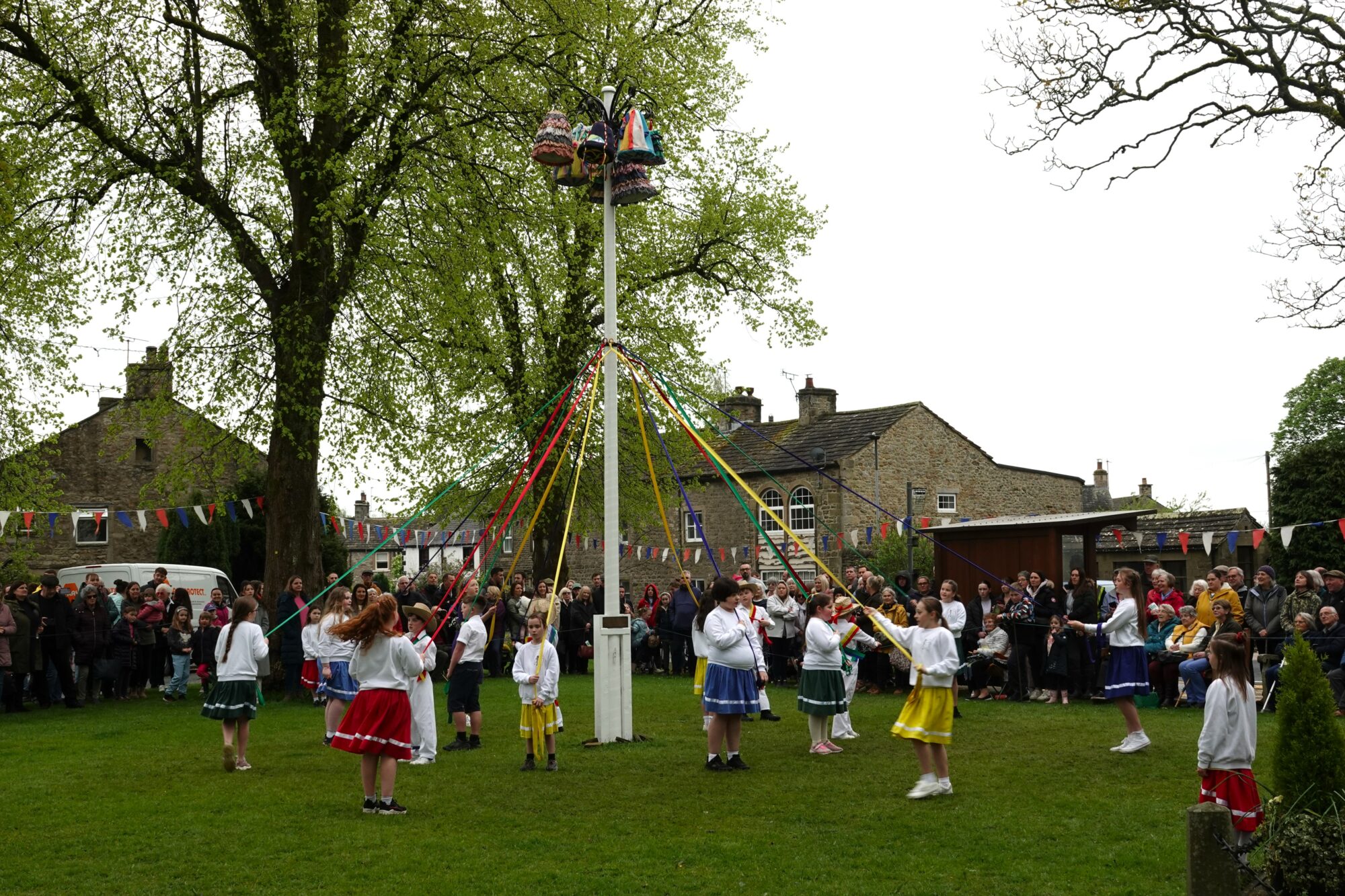 Image name long preston maypole dance north yorkshire the 3 image from the post Long Preston May Day in Yorkshire.com.