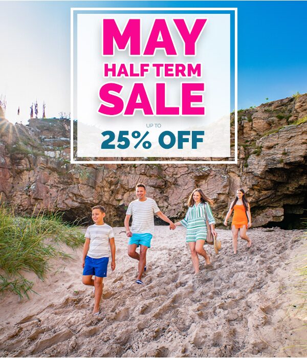 Image name may half term offer park holidays the 9 image from the post Special offer: May half term sale - up to 25% off at Park Holidays in Yorkshire.com.