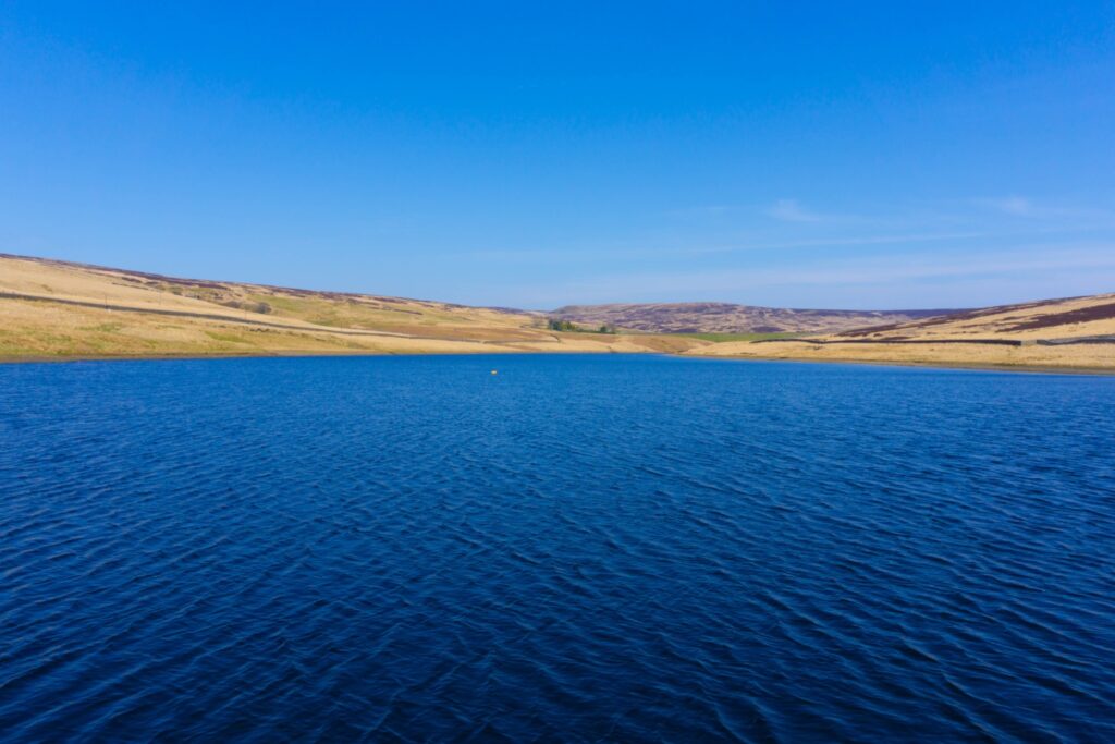 Walk: Mary Towneley Loop Post image 1 Image name walshaw dean reservoir yorkshire blue the 1 image from the post Walk: Mary Towneley Loop in Yorkshire.com.