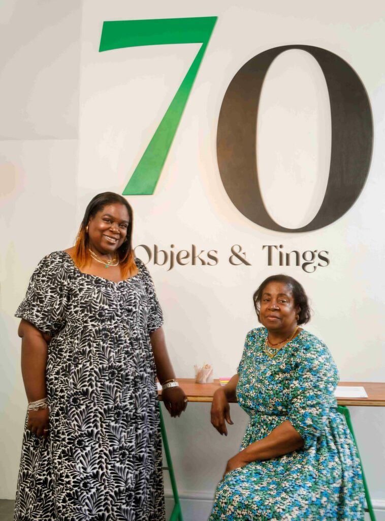 "Objeks & Tings" Opens at the York Castle Museum - 19th June 2024 Post image 3 Image name 1 Left Lynda Burrell and Catherine Ross right of Museumand credit Gareth Buddo Photography the 3 image from the post "Objeks & Tings" Opens at the York Castle Museum - 19th June 2024 in Yorkshire.com.