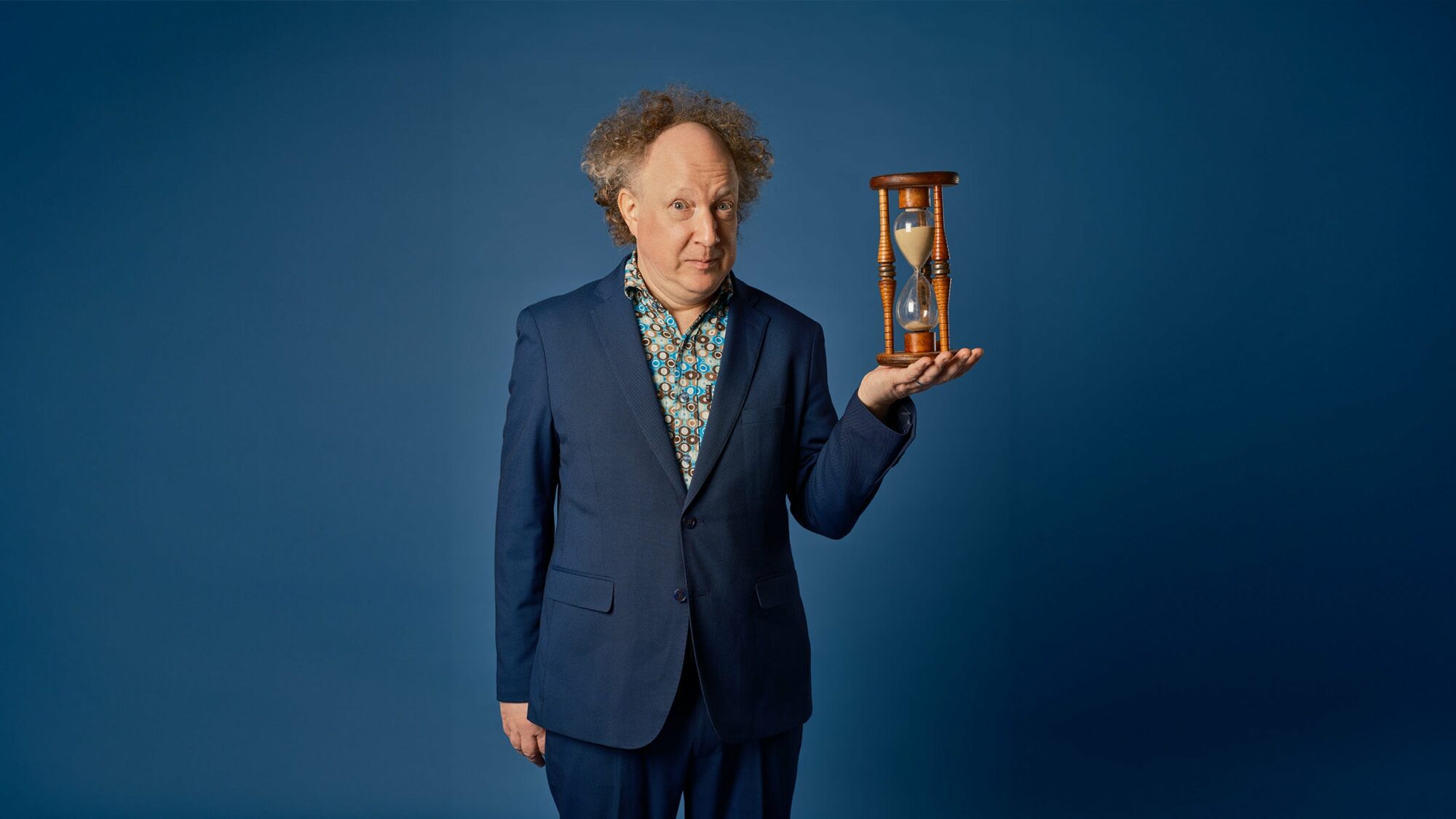 Image name Andy Zaltzman The Zaltgeist at Sheffield City Hall Oval Hall Sheffield the 1 image from the post Andy Zaltzman: The Zaltgeist 2026 - A Second Thwack at Hull Truck Theatre, Hull in Yorkshire.com.