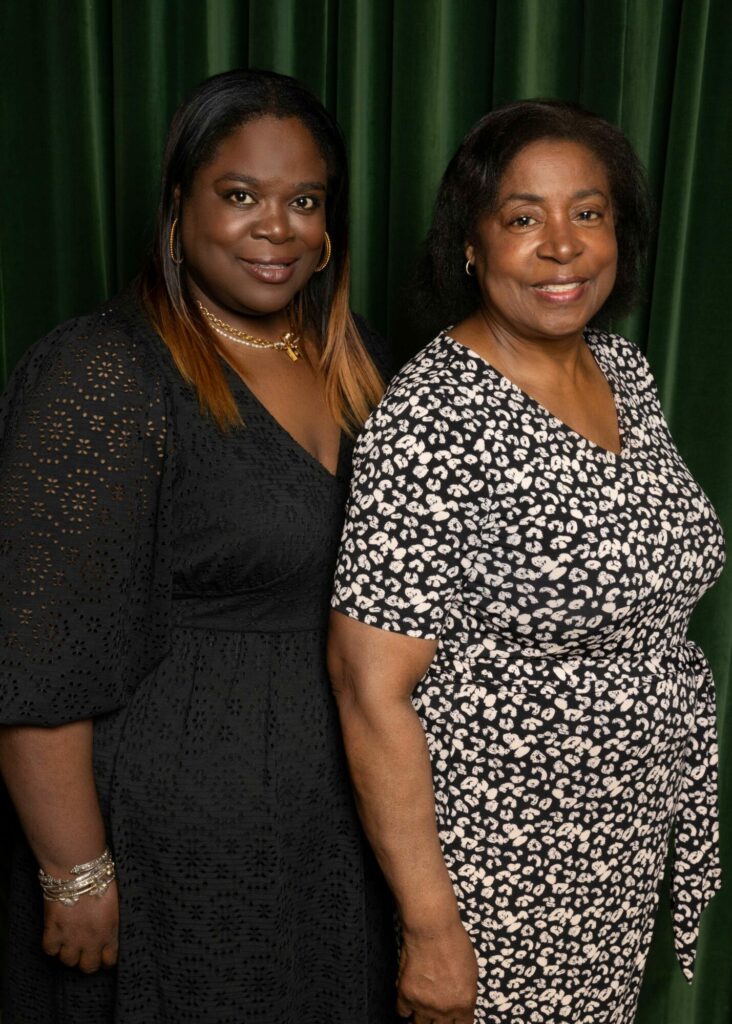Image name Lynda Burrell left and Catherine Ross of Museumand 1 the 2 image from the post Celebrating 75 Years of Caribbean Culture at York Castle Museum - Objeks and Tings in Yorkshire.com.