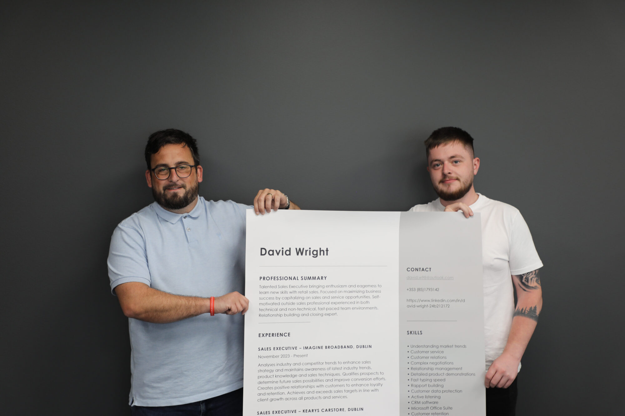 Instantprint application AO CV Poster