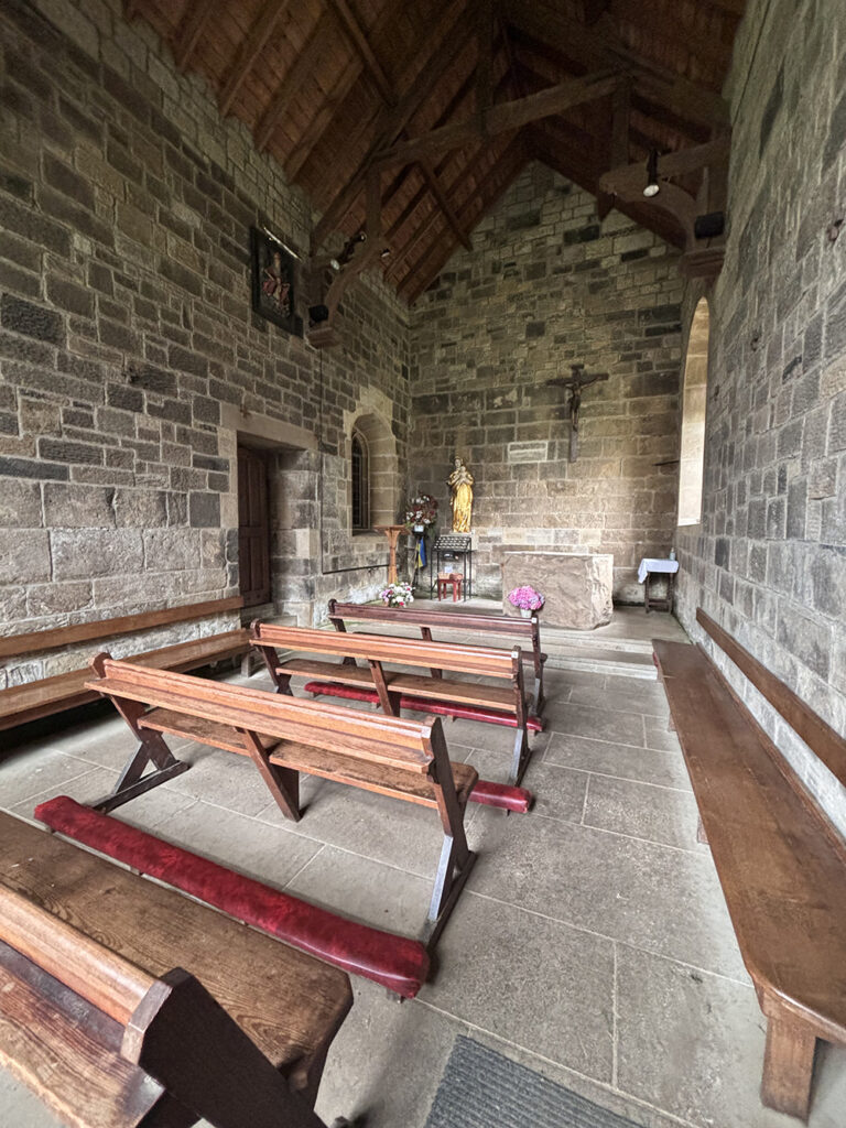 A look at the history of The Shrine of Our Lady of Mount Grace, with Dr Emma Wells Post image 2 Image name our lady of mount grace shrine pews osmotherley the 2 image from the post A look at the history of The Shrine of Our Lady of Mount Grace, with Dr Emma Wells in Yorkshire.com.