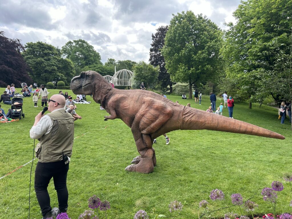 Where to see dinosaurs in York: a guide to the upcoming Dinosaur Experience Post image 1 Image name Roxy Outside the 1 image from the post Where to see dinosaurs in York: a guide to the upcoming Dinosaur Experience in Yorkshire.com.
