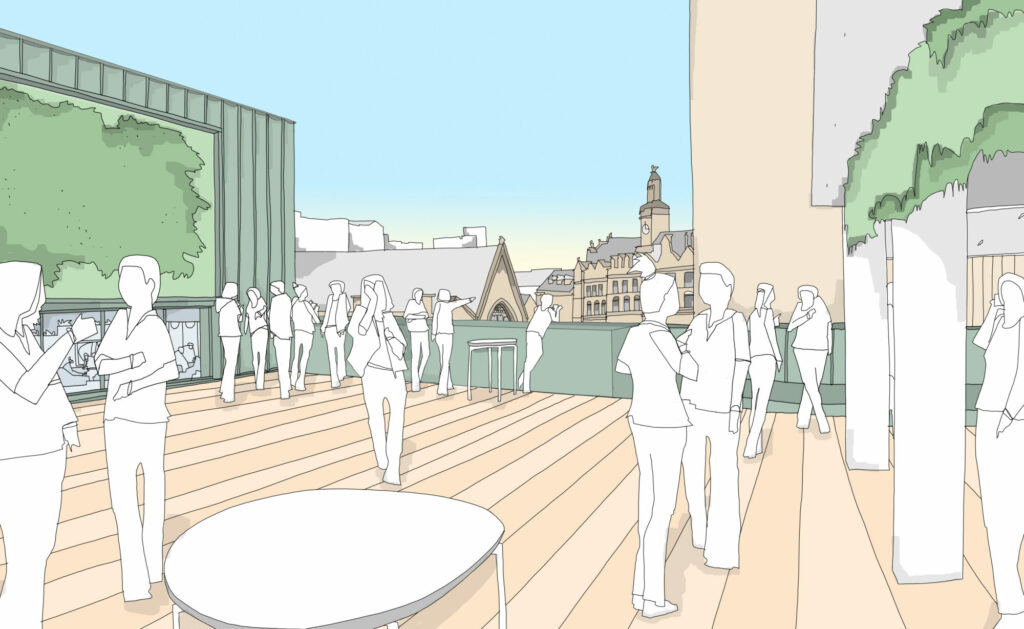 £15 million expansion of Trinity Kitchen promises a new landmark in Leeds city centre Post image 3 Image name Trinity Kitchen expansion artist impression 3 the 3 image from the post £15 million expansion of Trinity Kitchen promises a new landmark in Leeds city centre in Yorkshire.com.