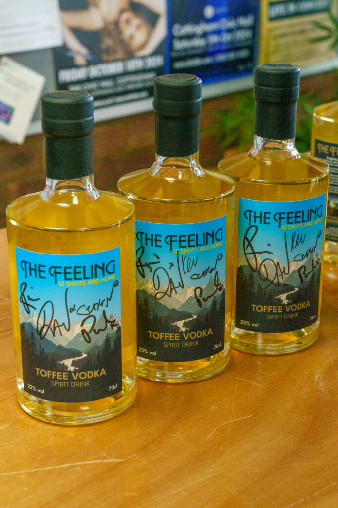 Image name WD TF24 1 the 7 image from the post The Feeling Collaborates with East Yorkshire’s Wicstun Distillery to Launch “12 Shots & Home” Toffee Vodka in Yorkshire.com.