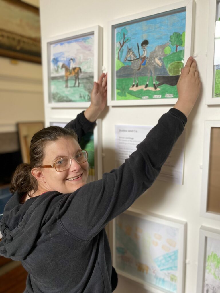 Where George Stubbs Once Painted: Local Artists Reimagine Iconic Landscapes at Wentworth Woodhouse Post image 7 Image name Wentworth Stubbs Exhibition ArtWorks Lisa Fairchild IMG 5470 the 6 image from the post Where George Stubbs Once Painted: Local Artists Reimagine Iconic Landscapes at Wentworth Woodhouse in Yorkshire.com.