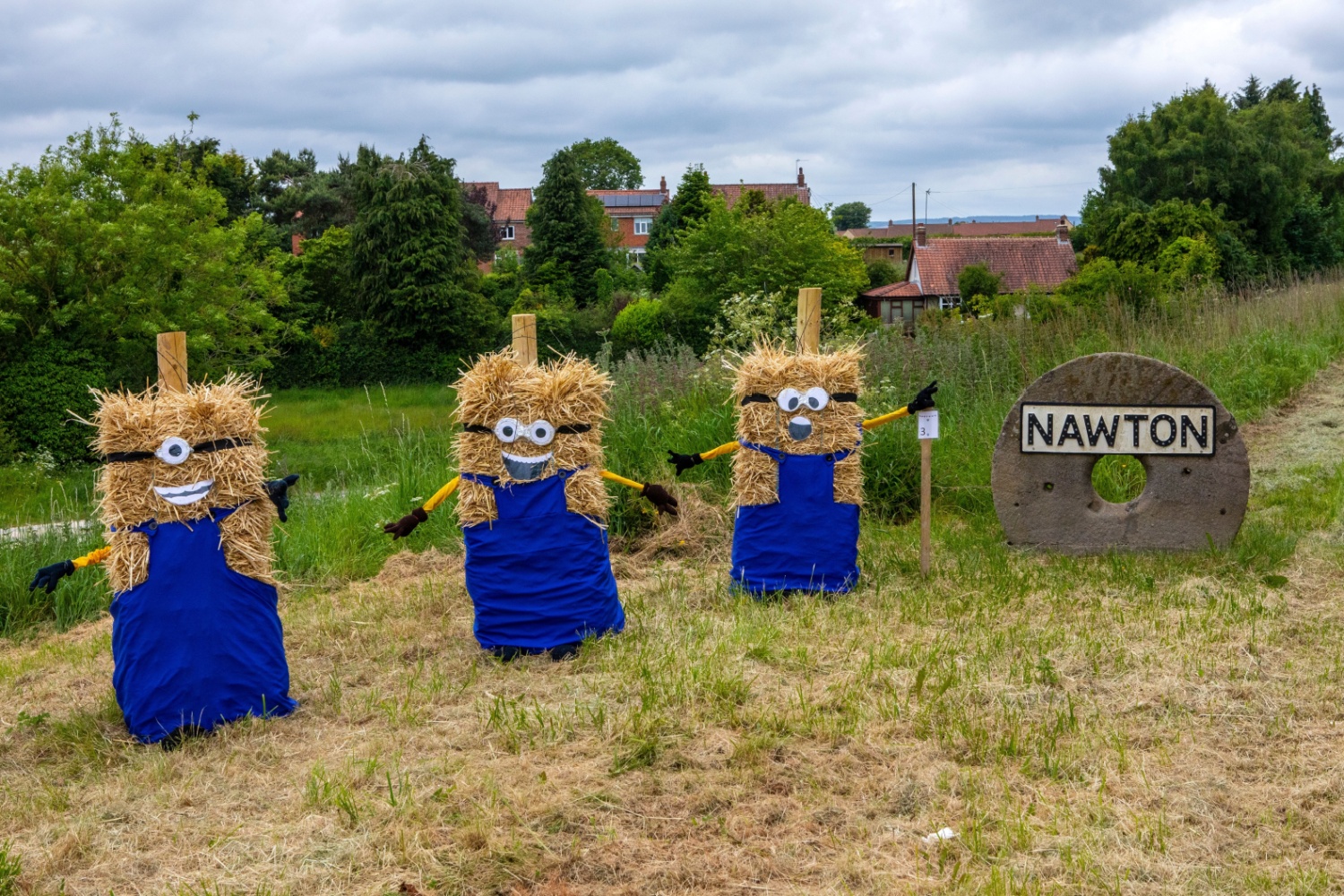 Image name bales of hay minions nawton north yorkshire the 26 image from the post Nawton, North Yorkshire in Yorkshire.com.