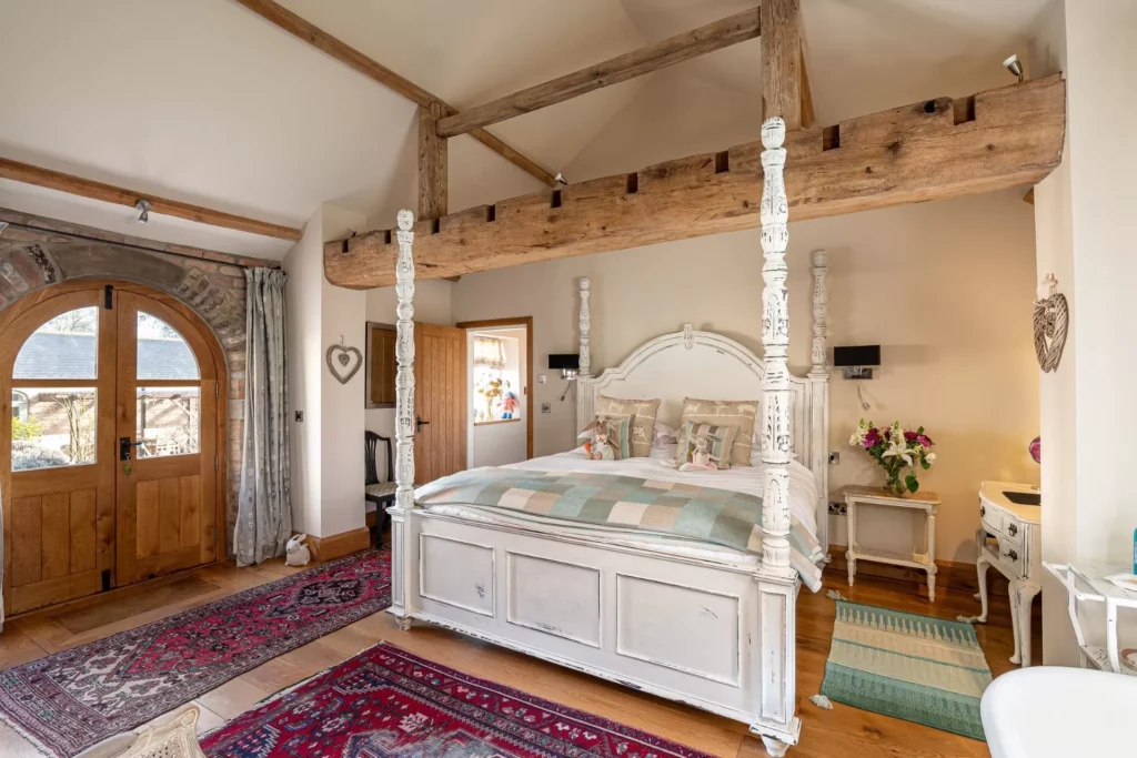The Hideaway Accommodation image 1 Image name bedroom the hideaway luxury cottages the 1 image from the post The Hideaway in Yorkshire.com.