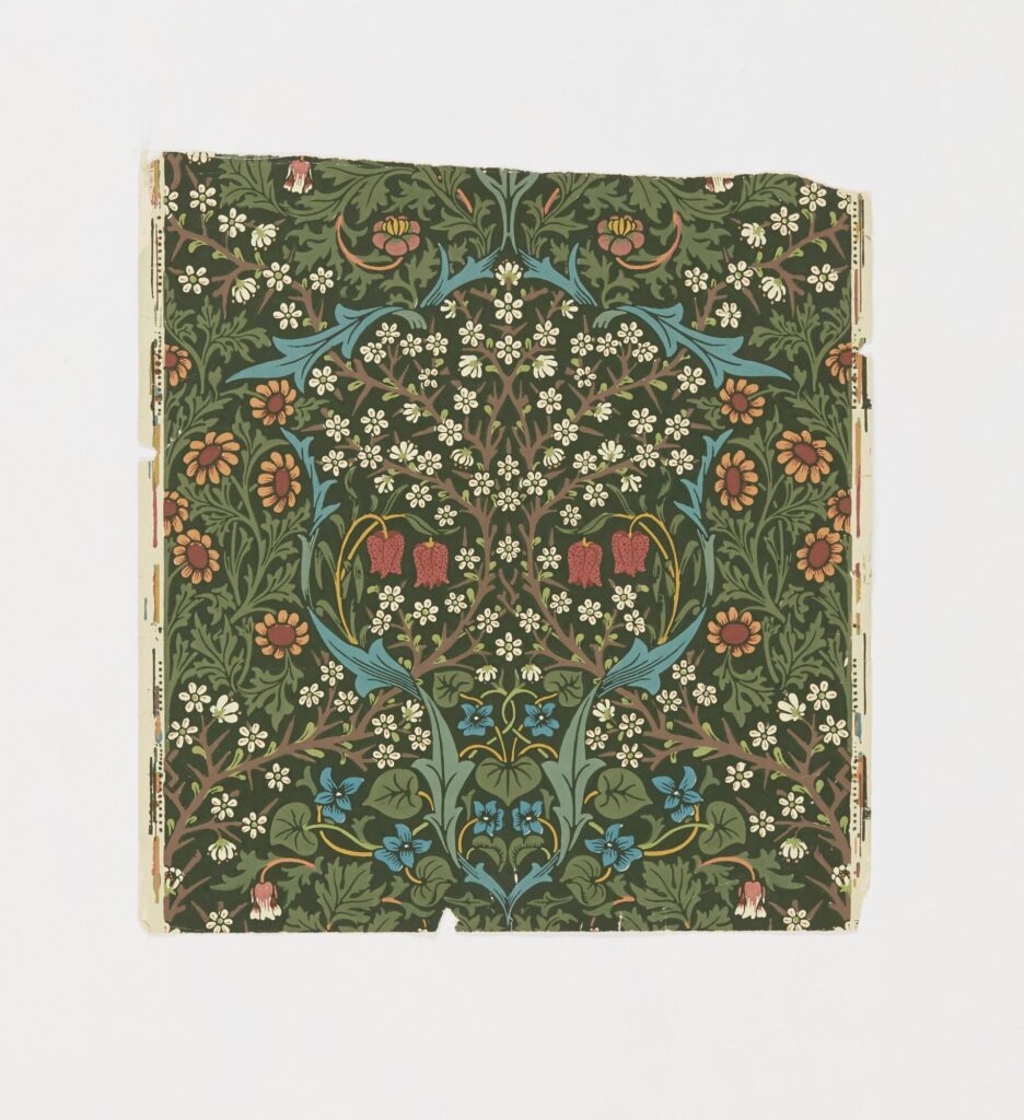 Morris & Co. Exhibition: York Art Gallery Hosts "The Art of Wallpaper" (Sept 2024 - Feb 2025) Post image 4 Image name Blackthorn 1892 William Morris for Morris Co. Courtesy of Sanderson Design Group the 4 image from the post Morris & Co. Exhibition: York Art Gallery Hosts "The Art of Wallpaper" (Sept 2024 - Feb 2025) in Yorkshire.com.