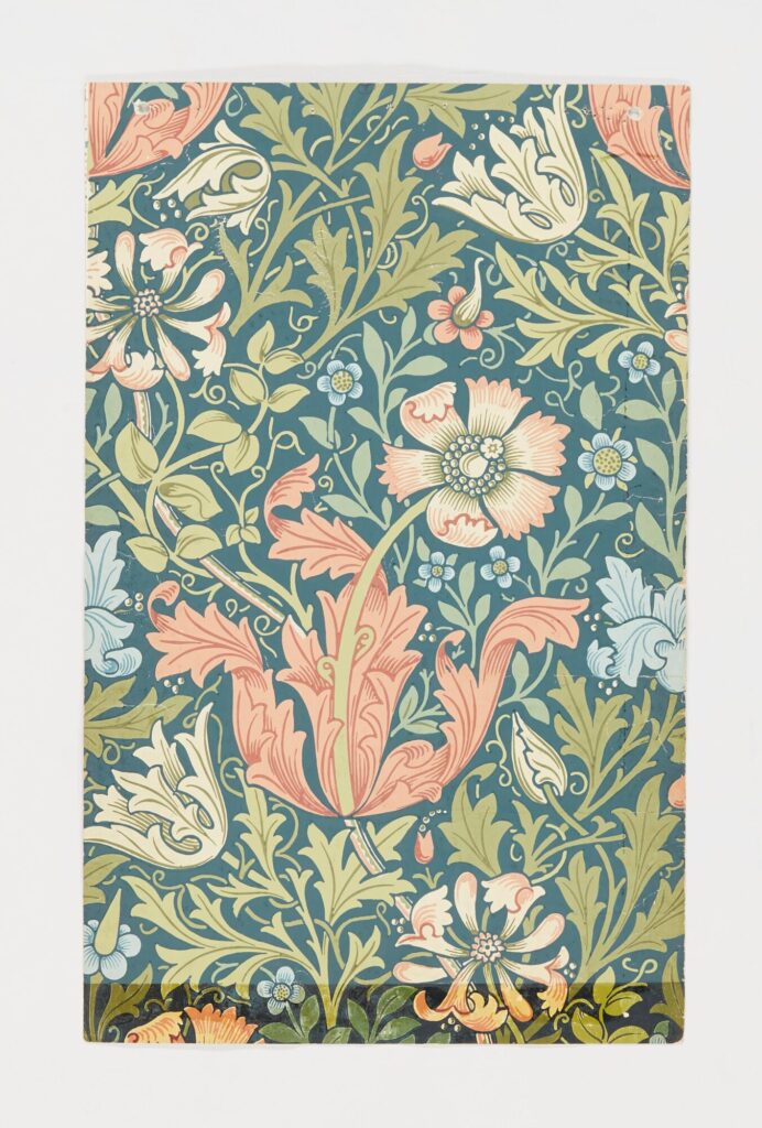 Morris & Co. Exhibition: York Art Gallery Hosts "The Art of Wallpaper" (Sept 2024 - Feb 2025) Post image 5 Image name John Henry Dearle for Morris Co. Compton 1896 courtesy of Sanderson Design Group the 5 image from the post Morris & Co. Exhibition: York Art Gallery Hosts "The Art of Wallpaper" (Sept 2024 - Feb 2025) in Yorkshire.com.