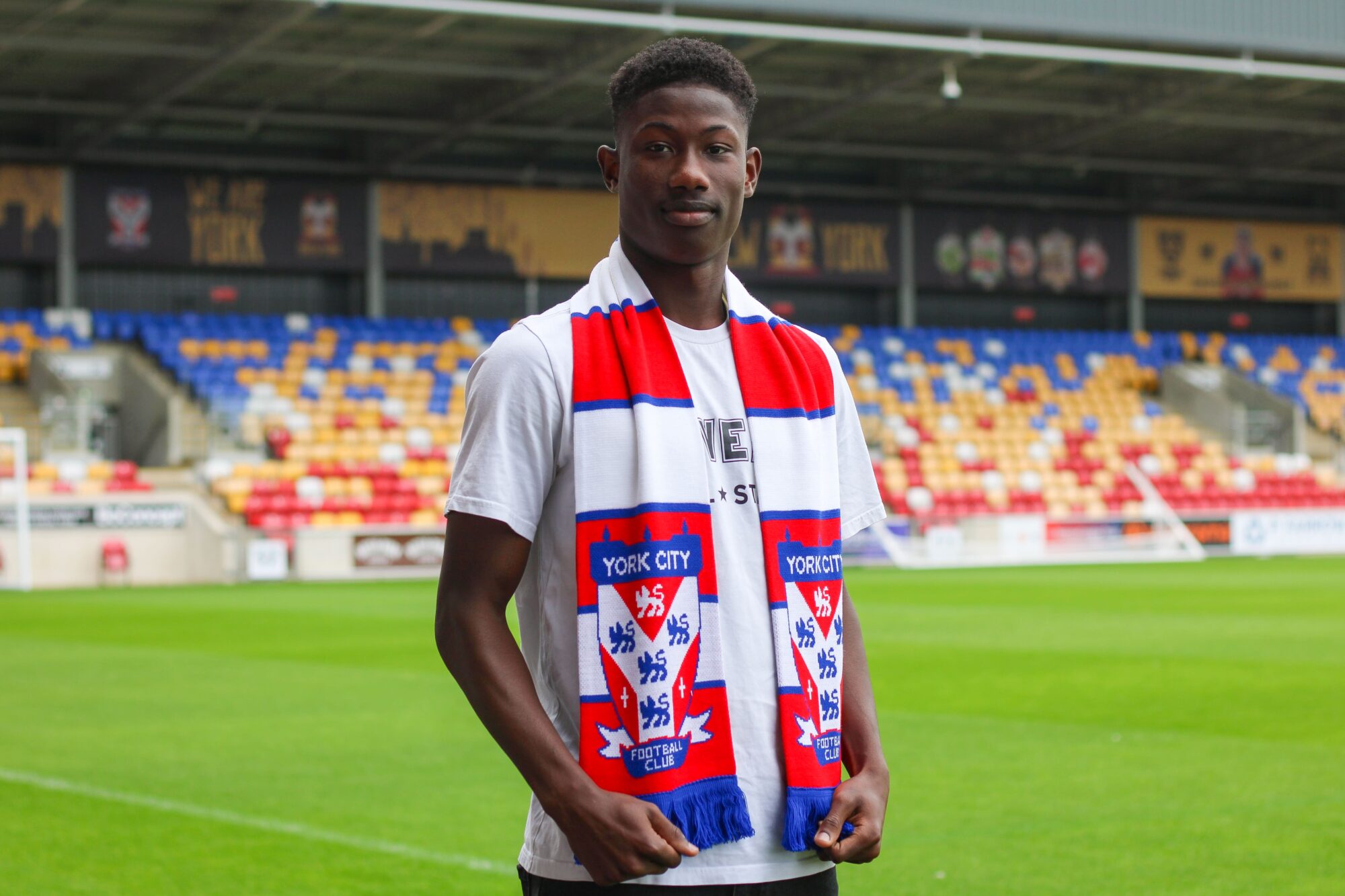 Image name Mo Fadera min the 7 image from the post Mo Fadera signs for York City in Yorkshire.com.