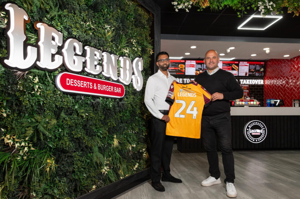 Bradford FC and Legends Desserts