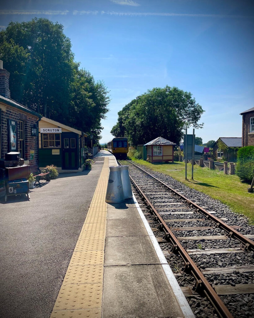 A look at the history of Scruton Station, with Dr Emma Wells Post image 1 Image name scruton station portrait the 1 image from the post A look at the history of Scruton Station, with Dr Emma Wells in Yorkshire.com.