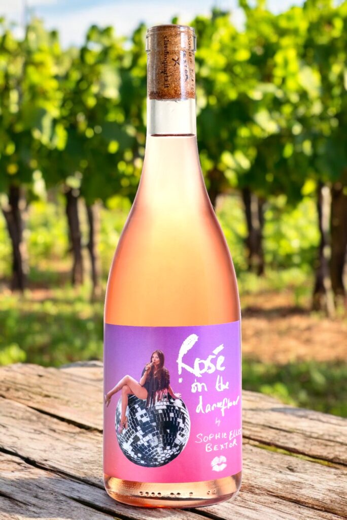 Where to Buy Sophie Ellis-Bextor’s New Rosé Wine: “Rosé on the Dancefloor” Post image 2 Image name Rose on the dance floor bottle white back ground Photoroom the 2 image from the post Where to Buy Sophie Ellis-Bextor’s New Rosé Wine: “Rosé on the Dancefloor” in Yorkshire.com.
