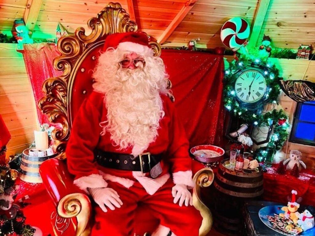 Image name Santas Woodland Grotto 1 the 2 image from the post Magical Christmas Fun at Tropical Butterfly House: Santa’s Woodland Grotto & Elf Explorer Trail ? in Yorkshire.com.