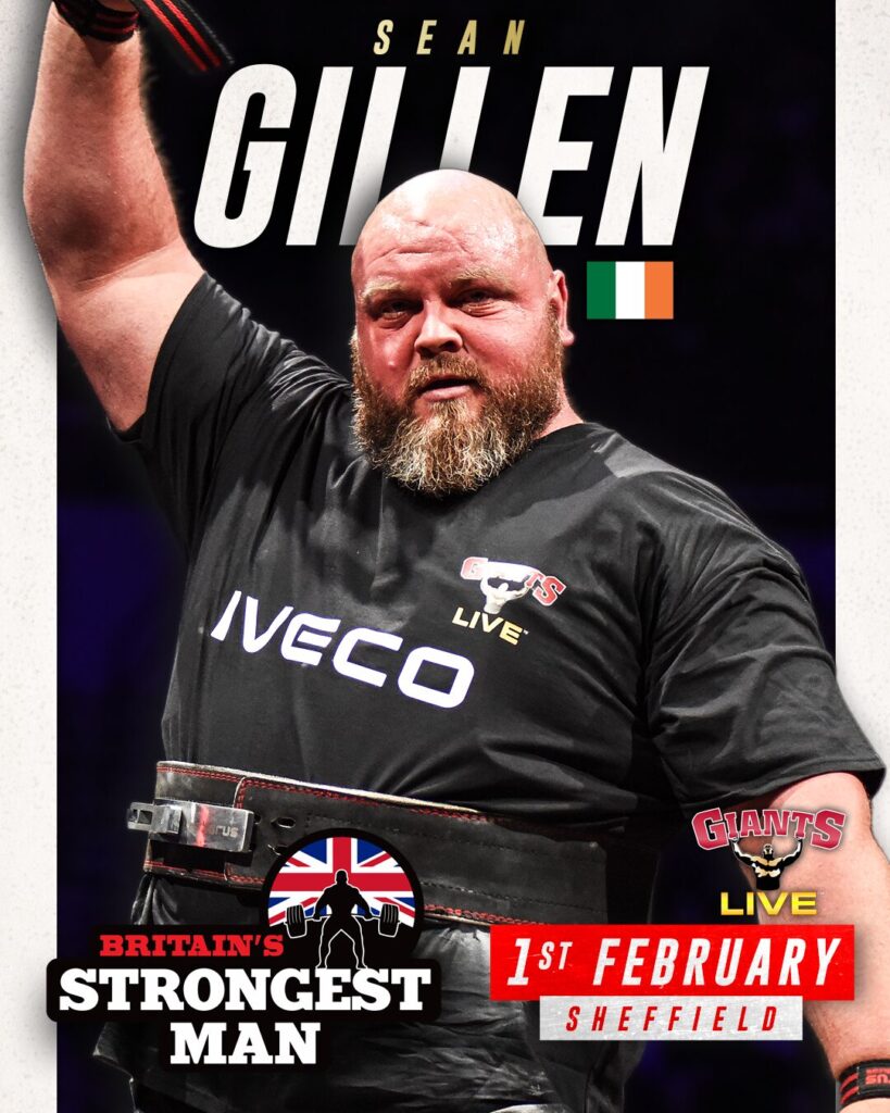 The Return of Britain’s Strongest Man to Sheffield Post image 3 Image name Sean Gillen copy the 3 image from the post The Return of Britain’s Strongest Man to Sheffield in Yorkshire.com.