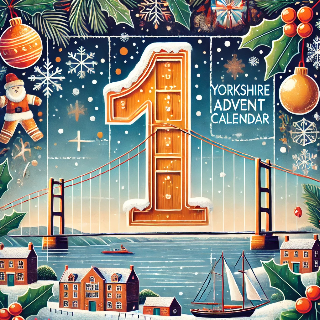 Advent Calendar 2024 Post image 16 Image name advent 2024 day 1 humber bridge the 16 image from the post Advent Calendar 2024 in Yorkshire.com.